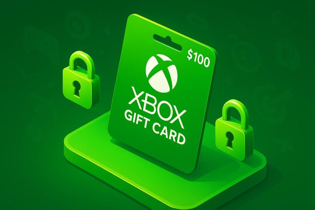 $100 xbox gift card